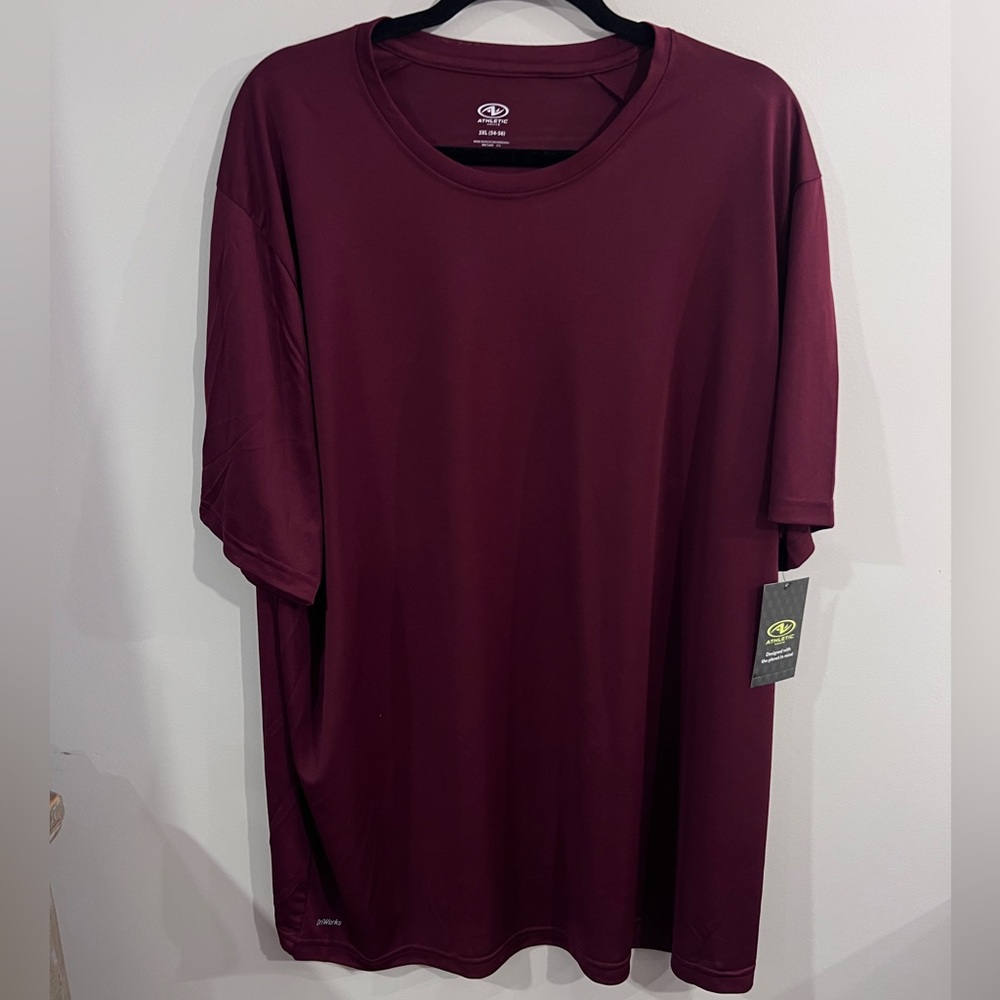 Athletic Works T Shirt Men's Short Sleeve Dri Works Tee